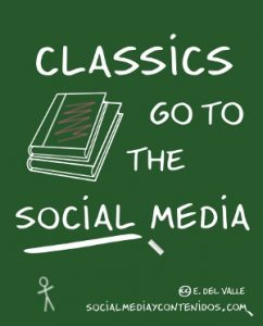 Ilustración página sobre frases célebres aplicadas a los Social Media
