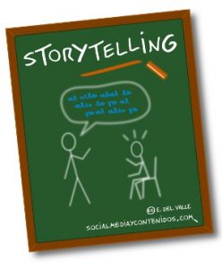 Las técnicas de storytelling en social media y blogging | Imagen post | Ernesto del Valle | Blog www.socialmediaycontenidos.com