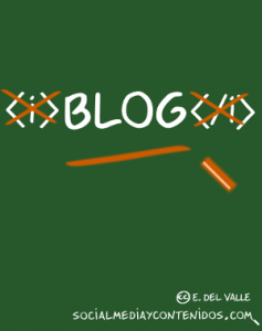 Una bitácora es un armario, y un cuaderno de bitácora no es un blog